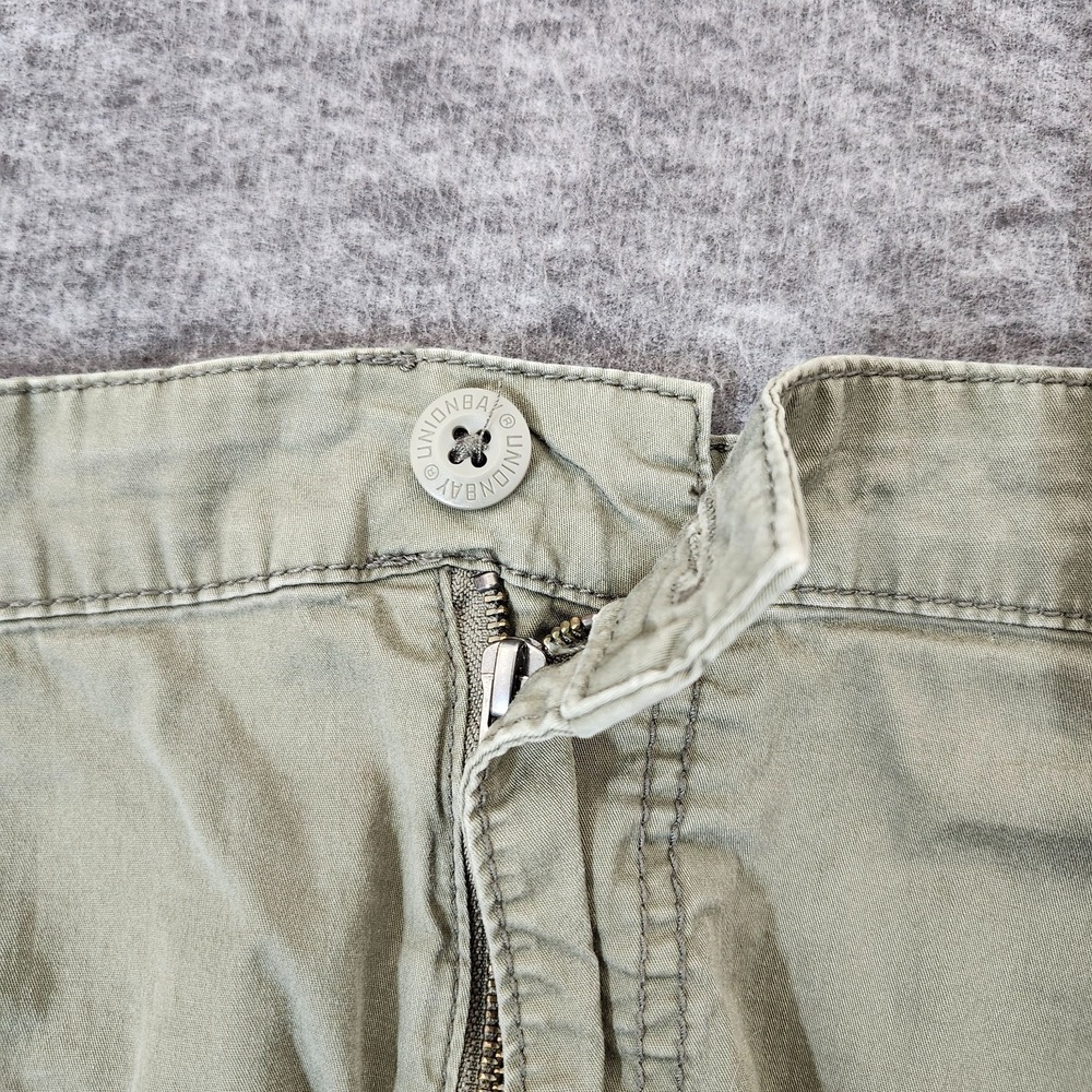 UNIONBAY Men's Cargo Shorts With Pockets. Military Green. Size 42 - Picture 14 of 14